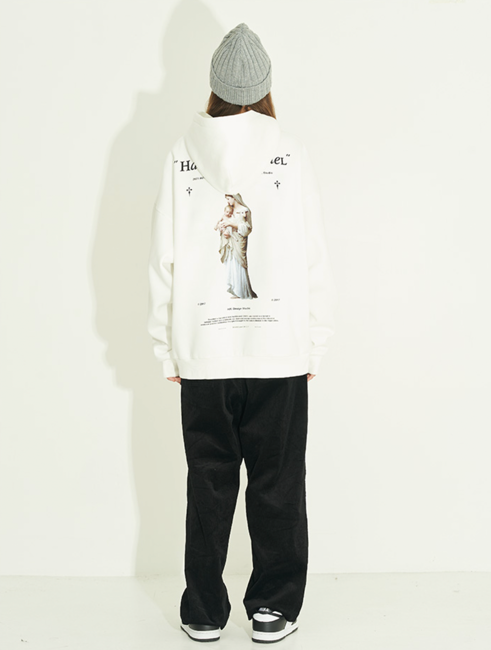 Harsh and Cruel Religious Madonna Hoodie