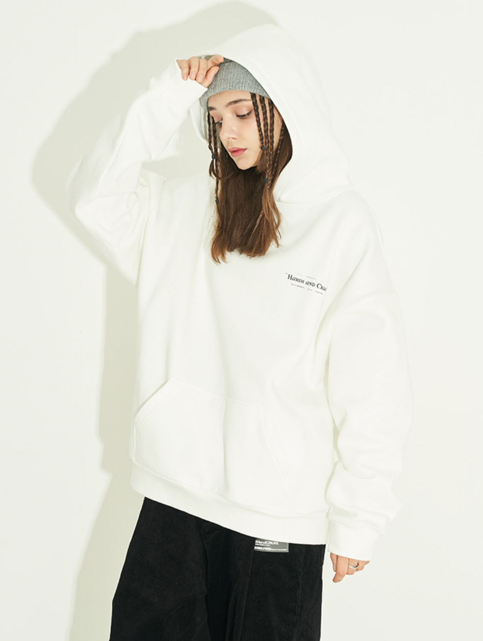 Harsh and Cruel Religious Madonna Hoodie