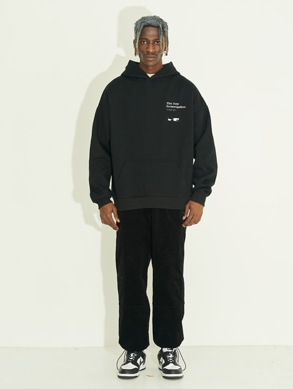 Harsh and Cruel 3D Metal Texture Printing Hoodie