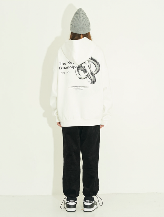 Harsh and Cruel 3D Metal Texture Printing Hoodie