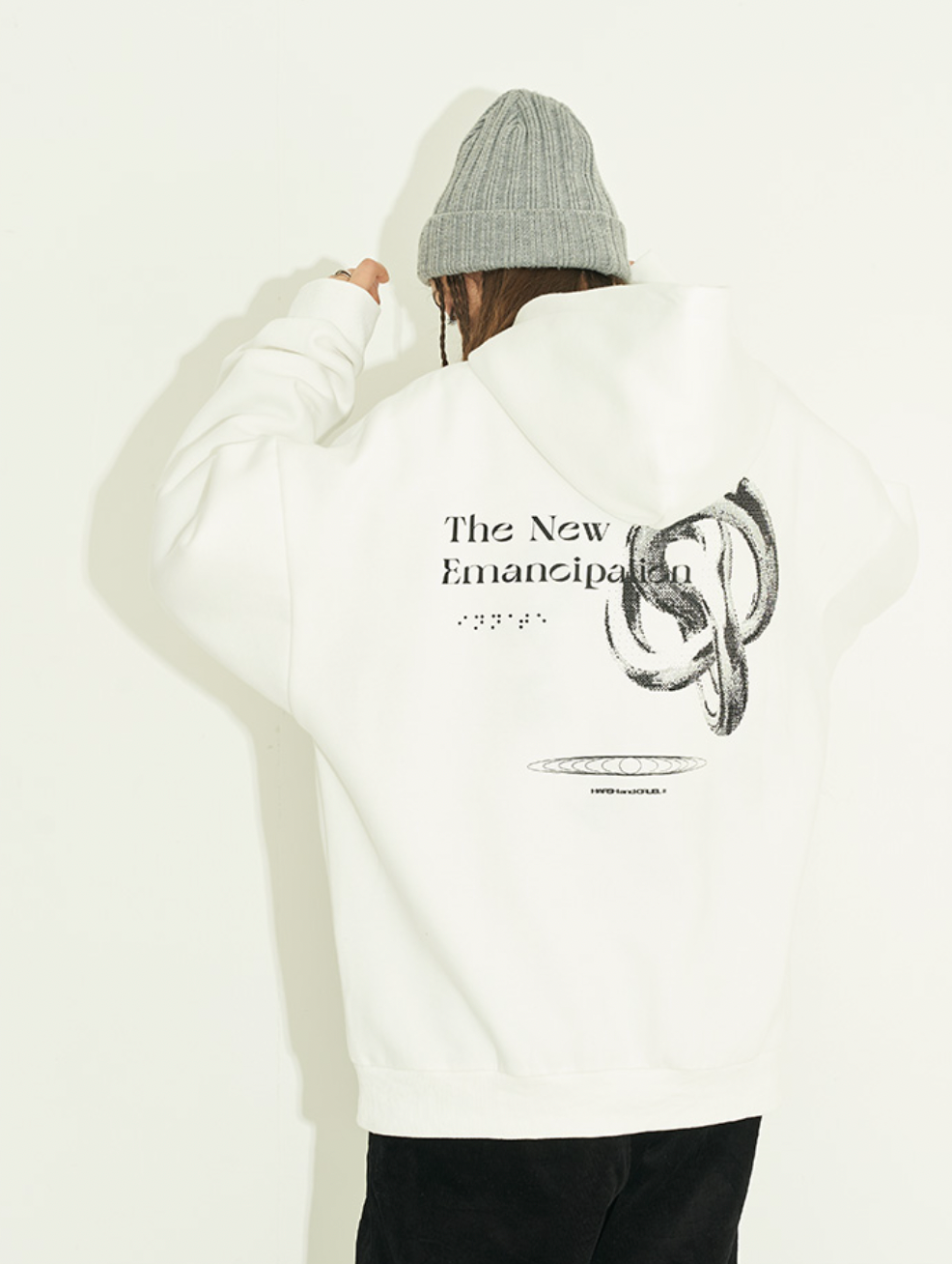 Harsh and Cruel 3D Metal Texture Printing Hoodie