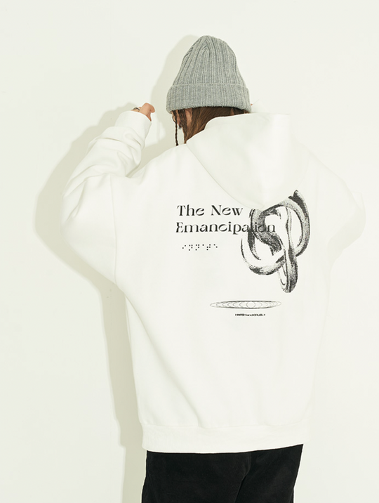 Harsh and Cruel 3D Metal Texture Printing Hoodie