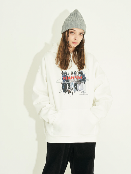 Harsh and Cruel 90s Gangster Theme Hoodie