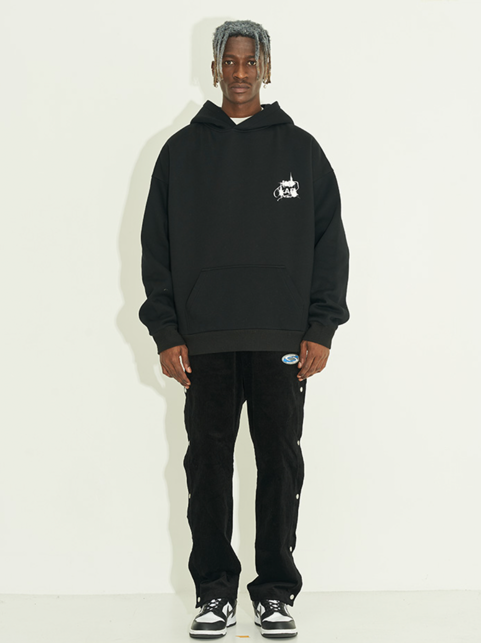 Harsh and Cruel 3D Flash Star Diamond Circle Hoodie