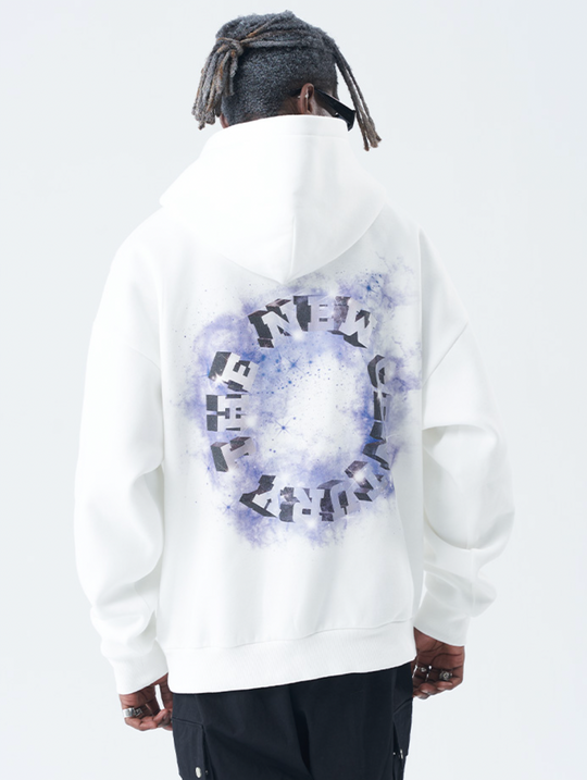 Harsh and Cruel Star 3D Metal Circle Hoodie
