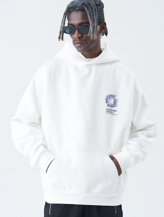 Harsh and Cruel Star 3D Metal Circle Hoodie