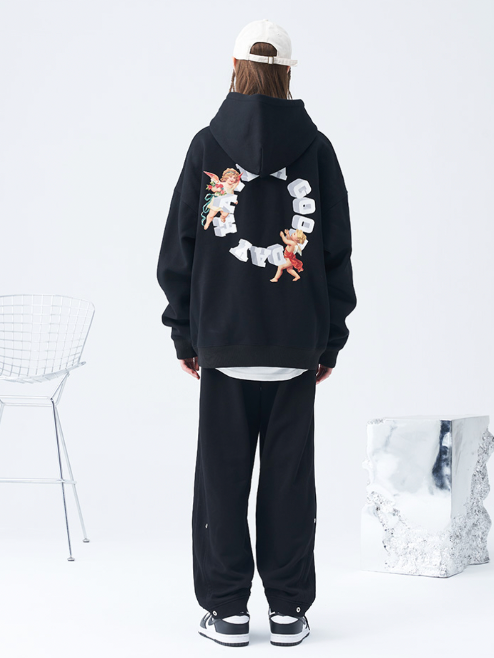 Harsh and Cruel Little Angel 3D Circle Hoodie