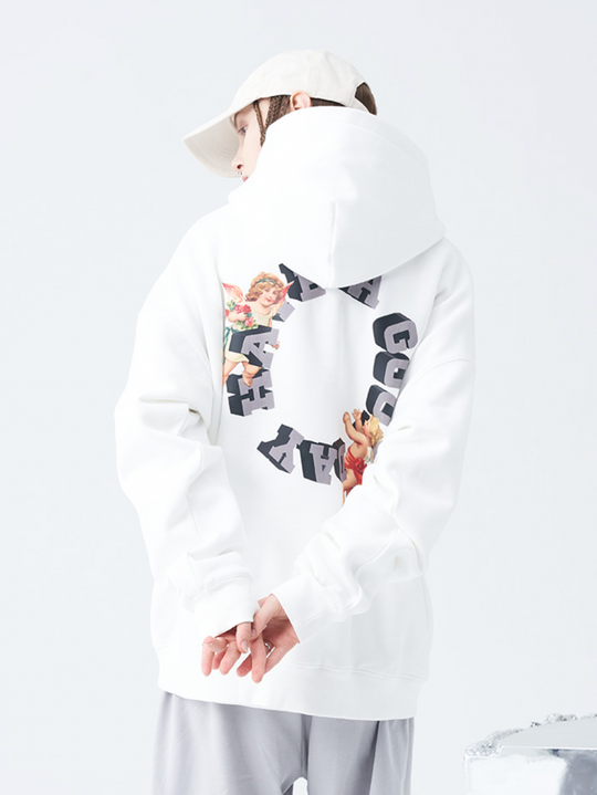 Harsh and Cruel Little Angel 3D Circle Hoodie