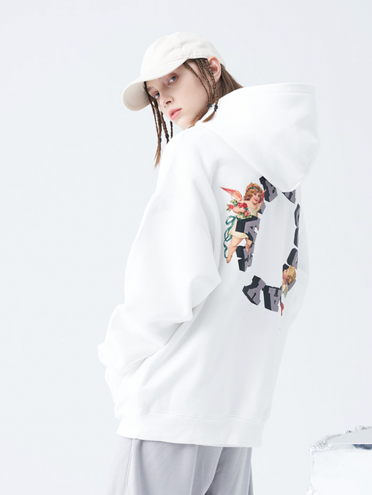 Harsh and Cruel Little Angel 3D Circle Hoodie