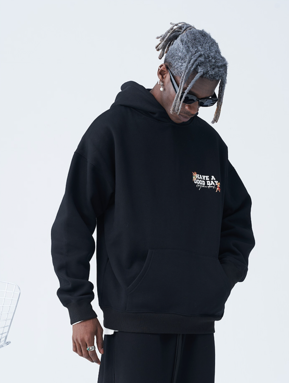 Harsh and Cruel Little Angel 3D Circle Hoodie