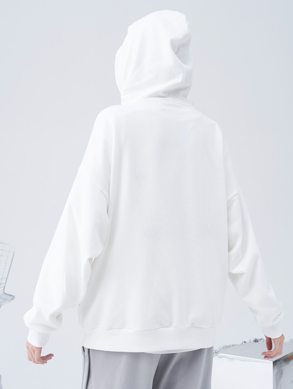 Harsh and Cruel Overalls Bear Print Hoodie