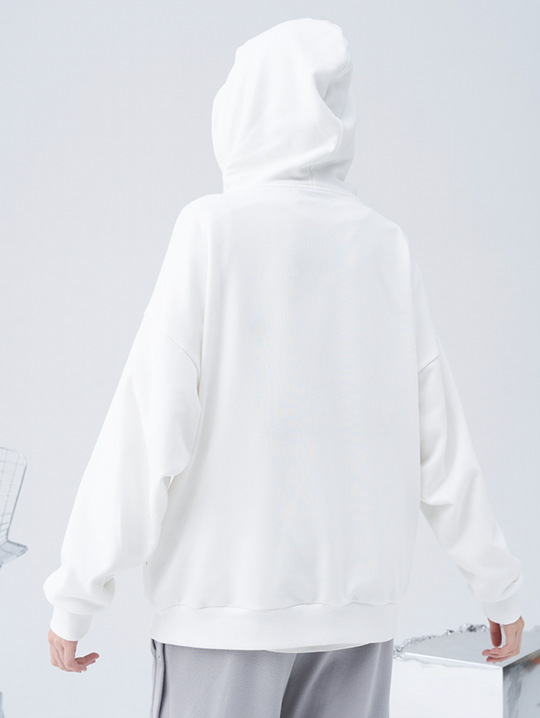 Harsh and Cruel Overalls Bear Print Hoodie