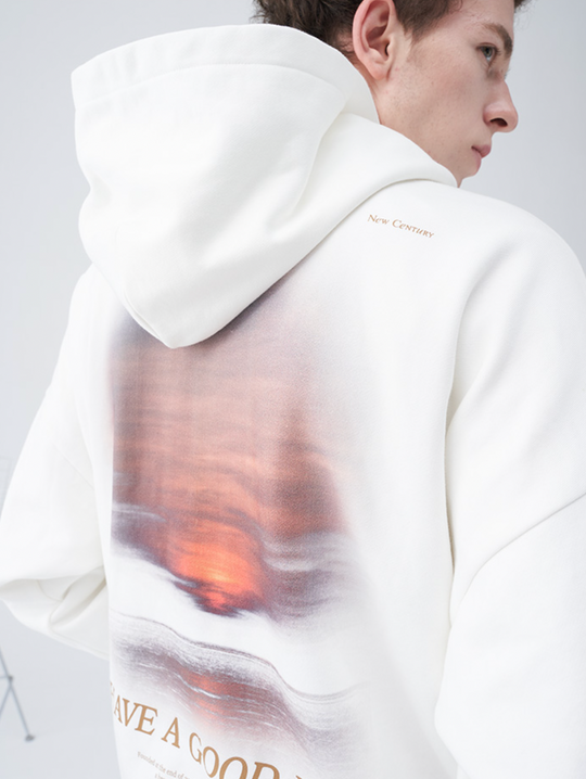 Harsh and Cruel Sunset Landscape Photography Hoodie