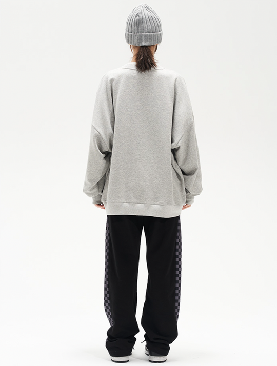 Harsh and Cruel Retro Theme Round Neck Sweatshirts