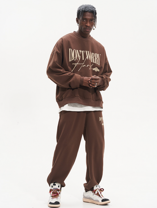 Harsh and Cruel Handwriting Logo Crewneck Sweatshirts