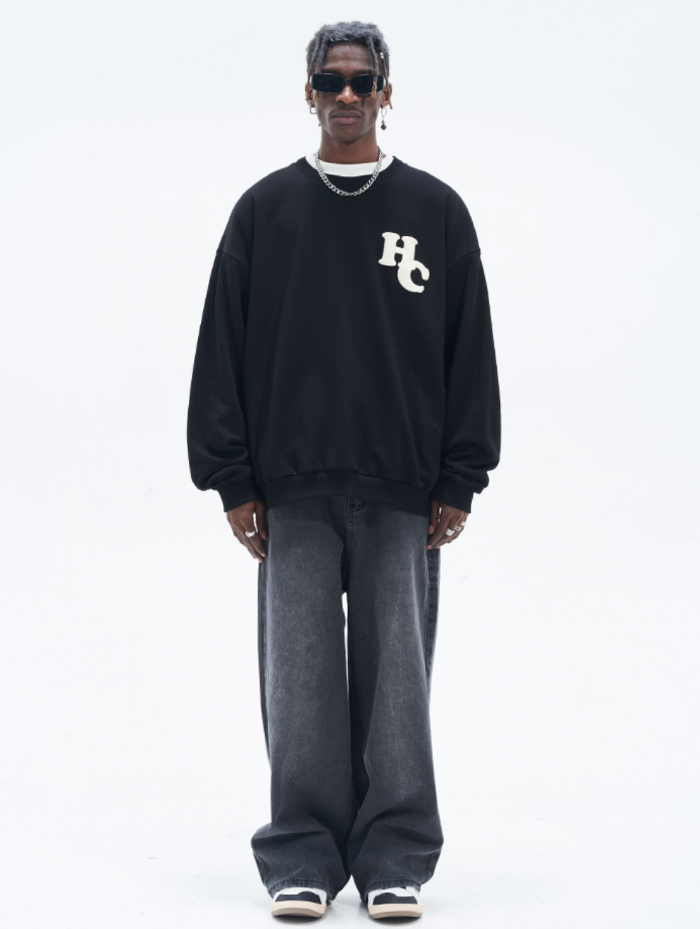 Harsh and Cruel Tiger Circle Ring Sweatshirts