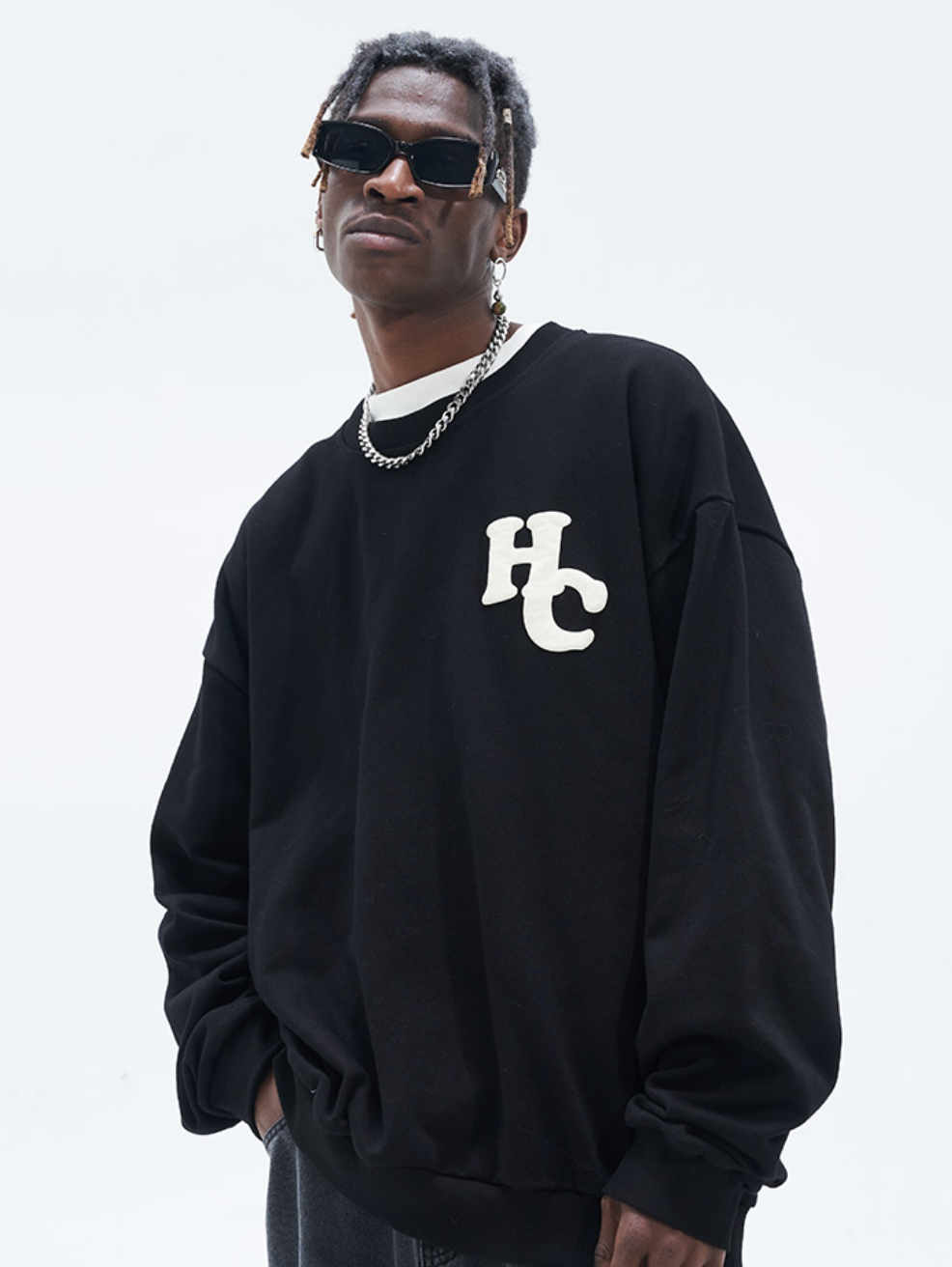 Harsh and Cruel Tiger Circle Ring Sweatshirts