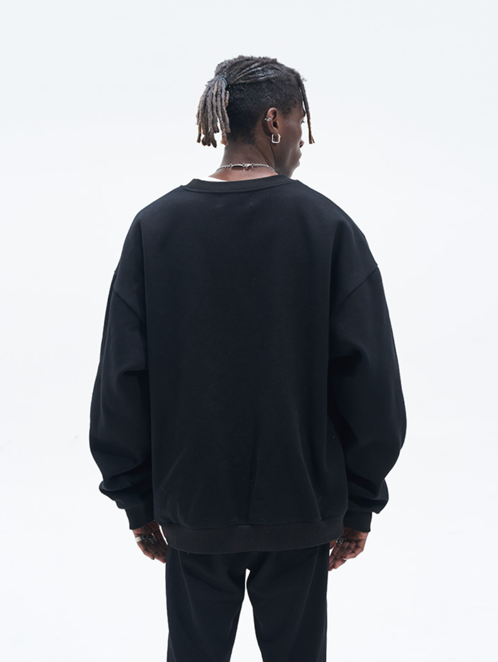 Harsh and Cruel Smiling Earth Foam Print Sweatshirts