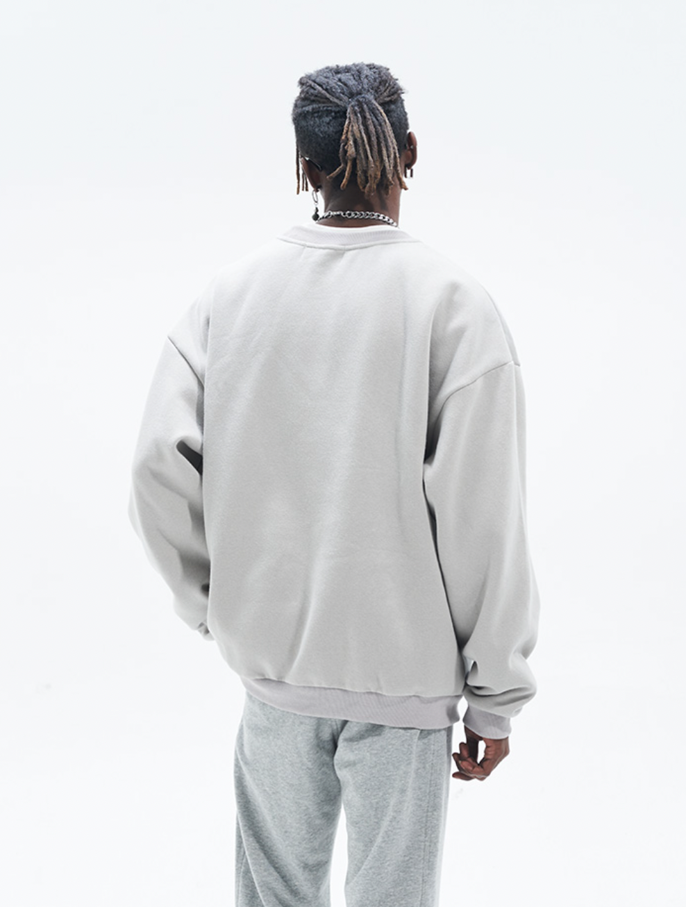 Harsh and Cruel Smiling Earth Foam Print Sweatshirts