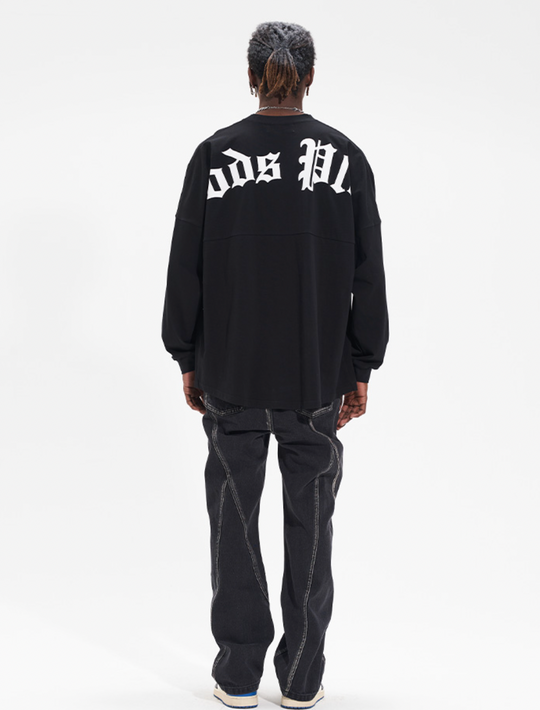 Harsh and Cruel Deconstructed Washed Denim Pants