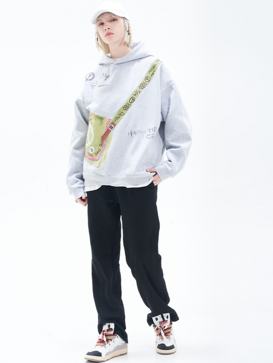 Harsh and Cruel Dimensional Pleated Sweatpants