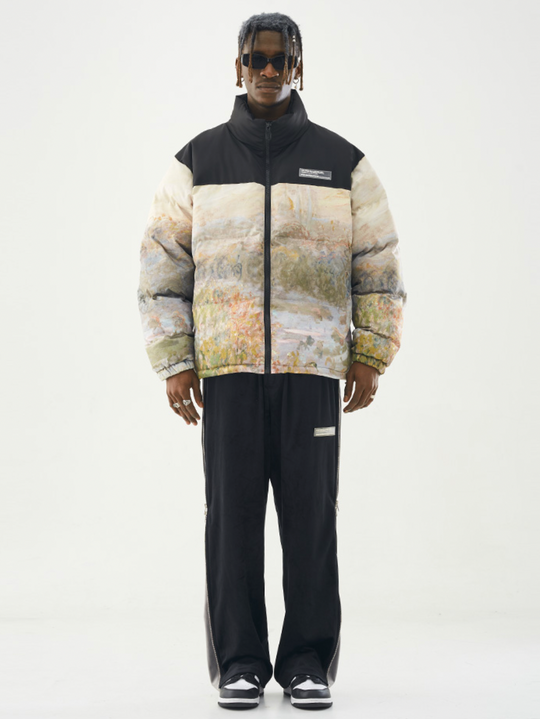 Harsh and Cruel Side Long Zipper Custom TPU Velvet Trousers Pants