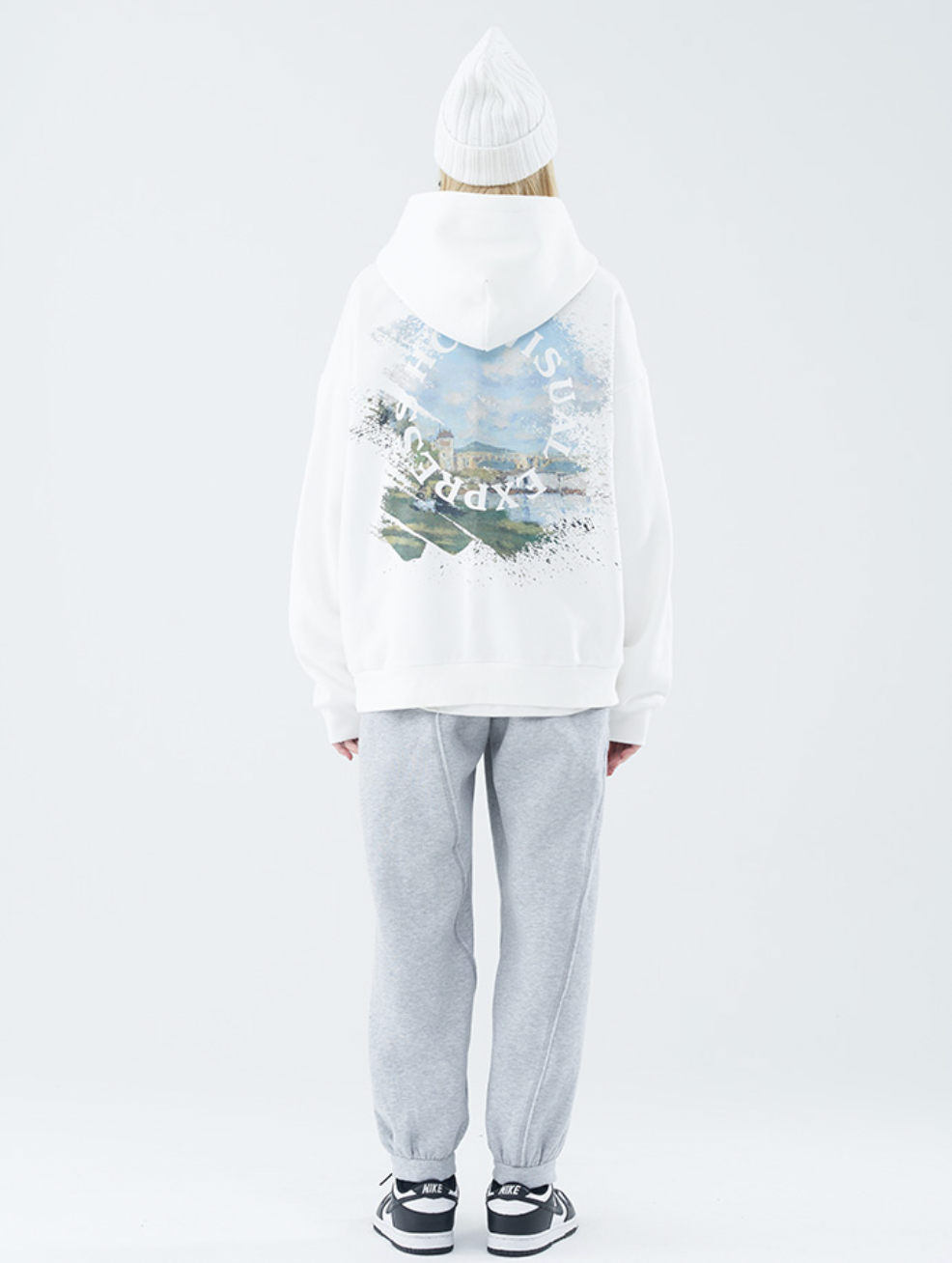 Harsh and Cruel Deconstructed Material Stitching Sweatpants