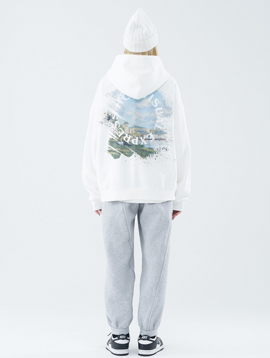 Harsh and Cruel Deconstructed Material Stitching Sweatpants