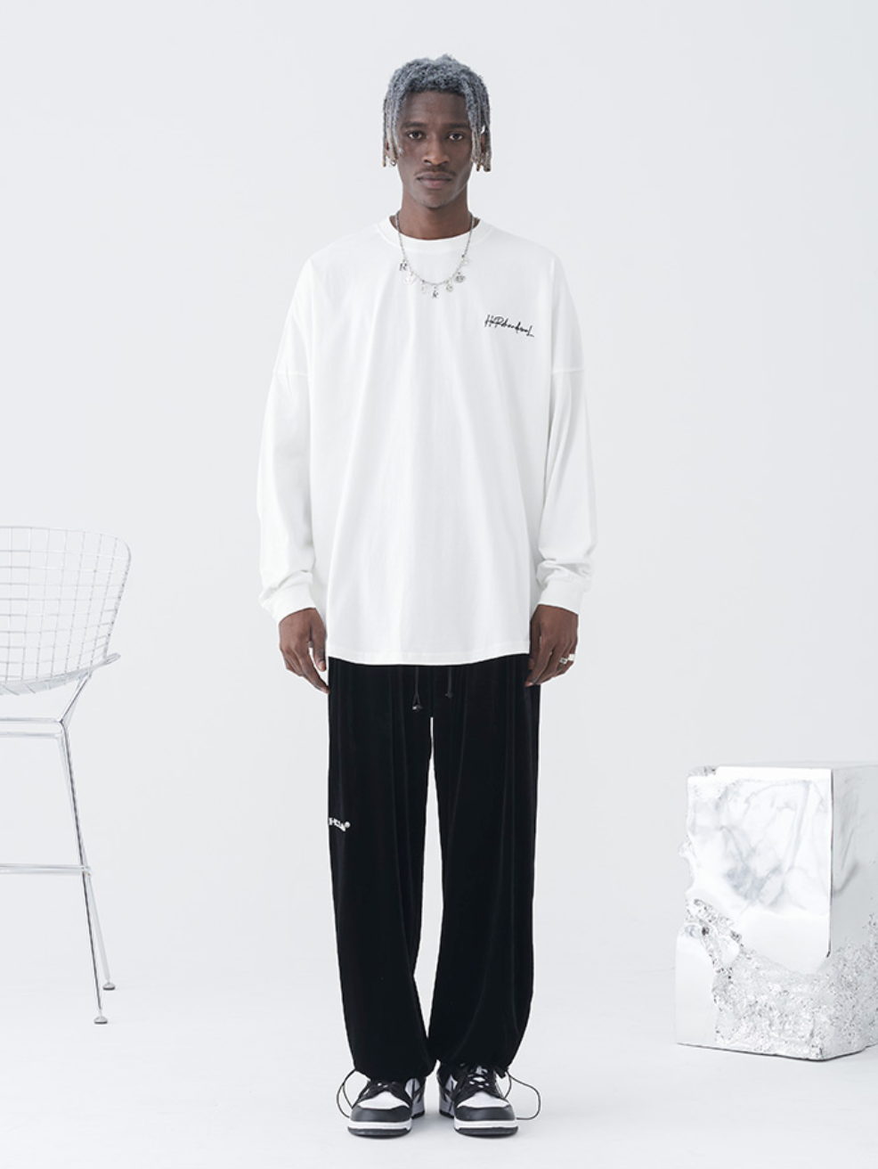 Harsh and Cruel Graffiti LOGO Long Sleeved Tee