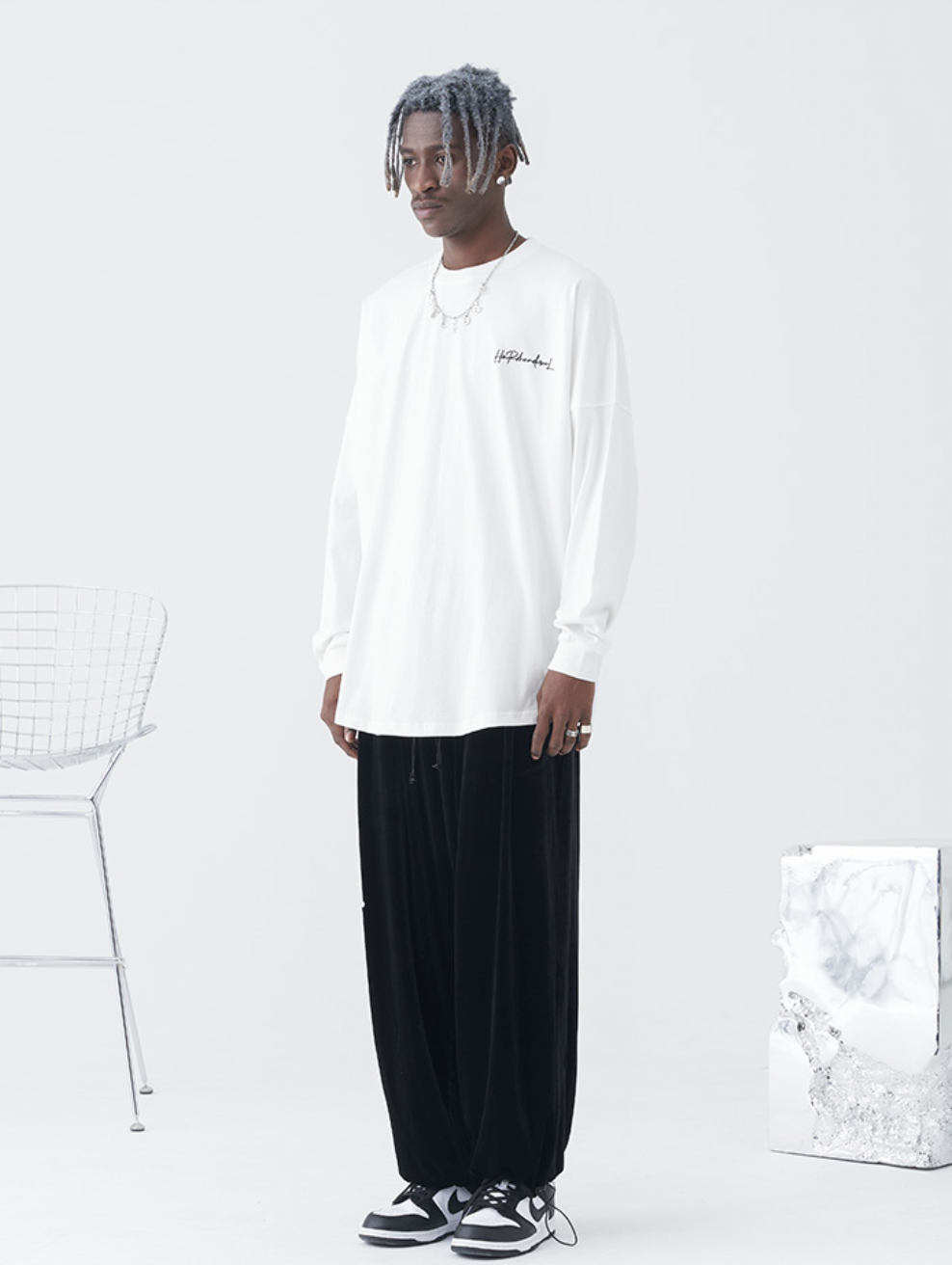 Harsh and Cruel Graffiti LOGO Long Sleeved Tee