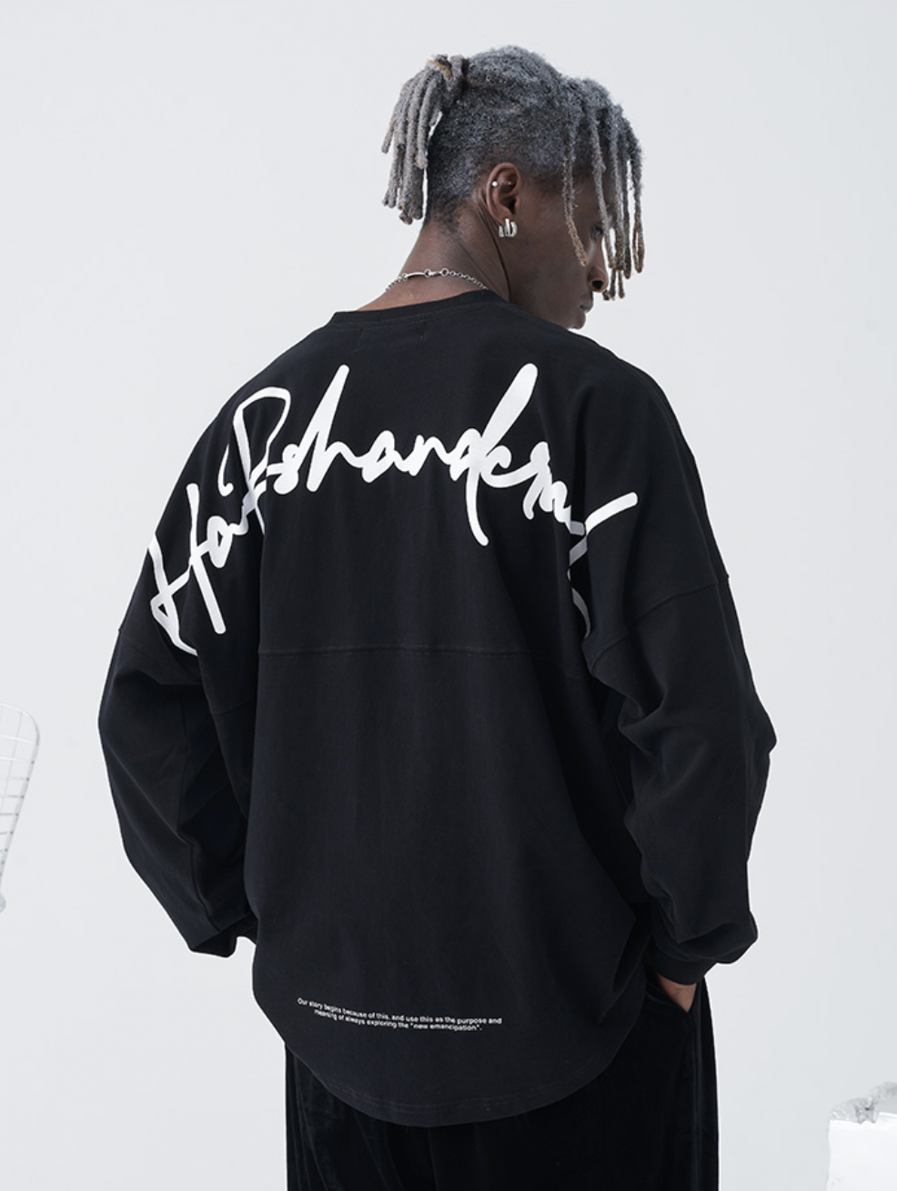 Harsh and Cruel Graffiti LOGO Long Sleeved Tee