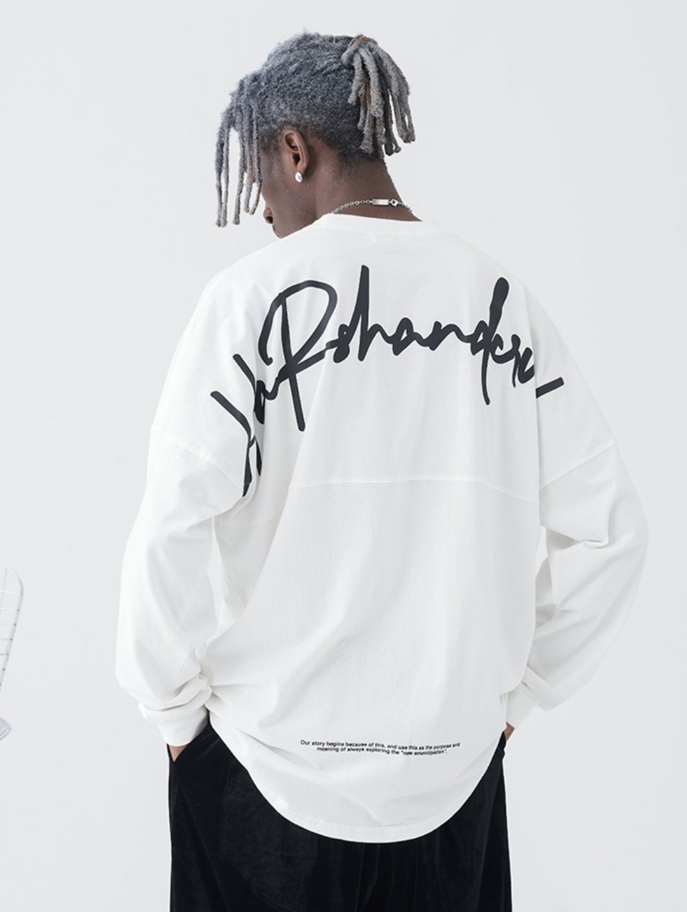 Harsh and Cruel Graffiti LOGO Long Sleeved Tee