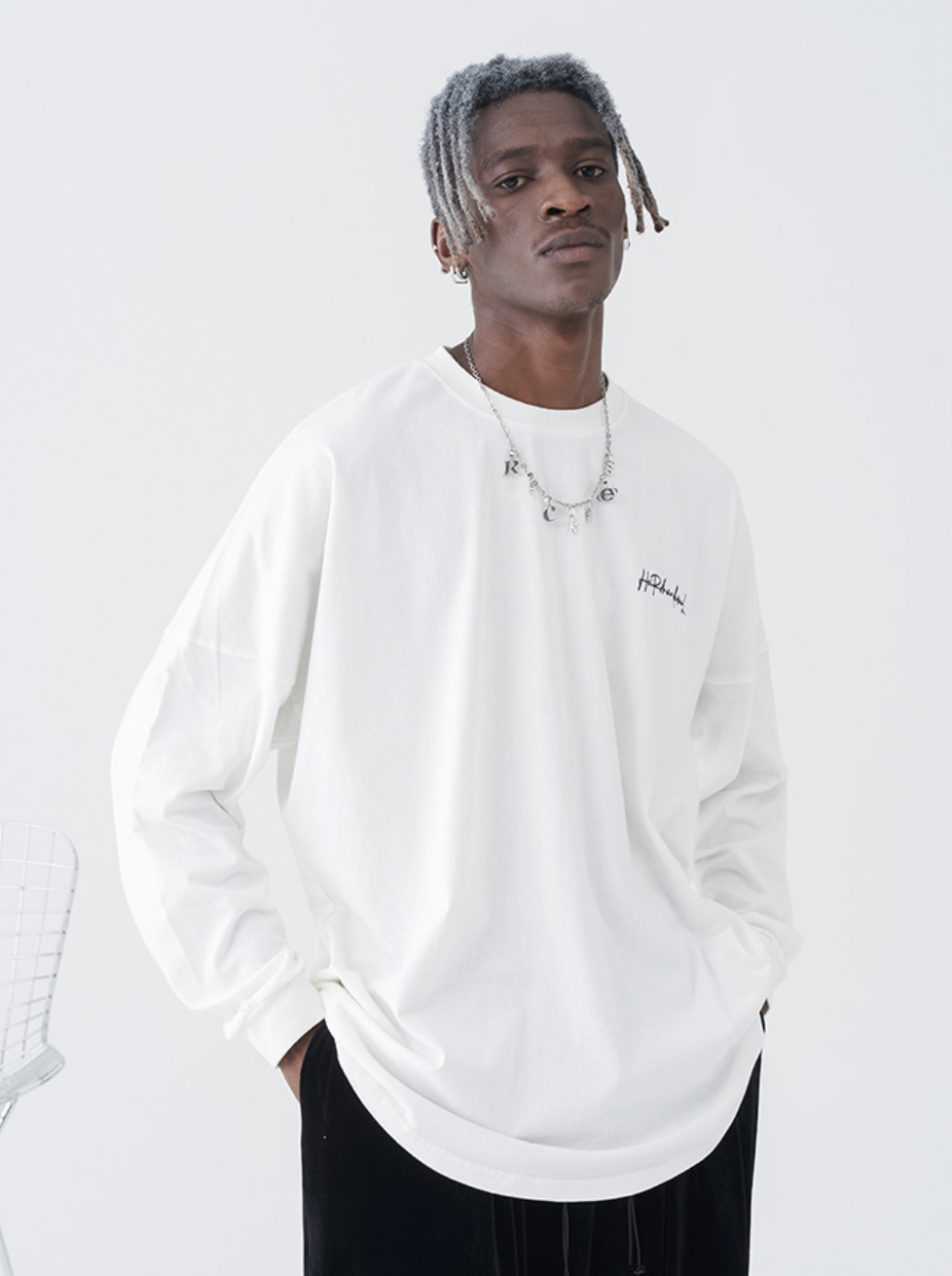 Harsh and Cruel Graffiti LOGO Long Sleeved Tee