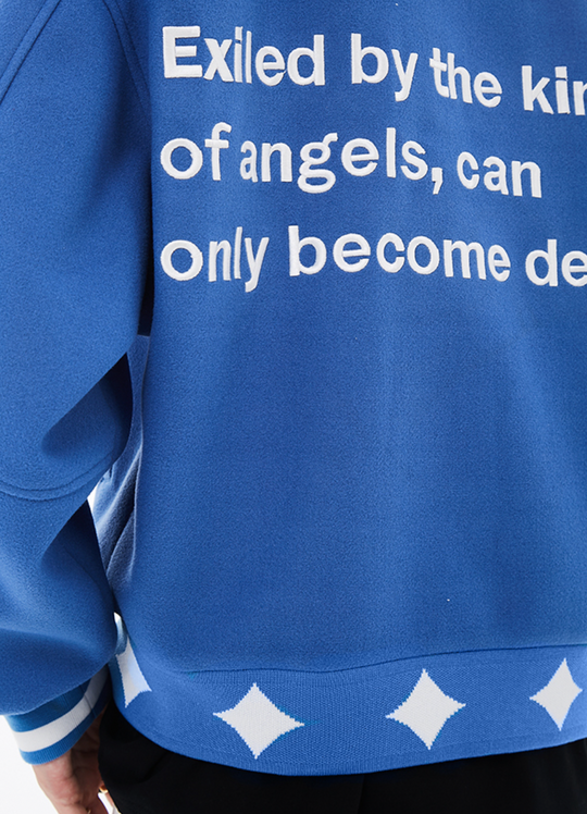 YADcrew Interstellar Embroidery Baseball Jacket