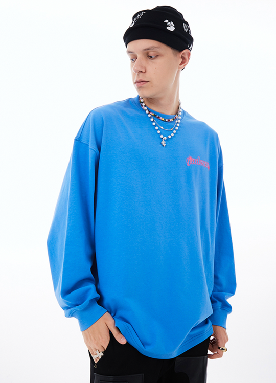 YADcrew Interstellar Puzzle Print Long Sleeved Tee