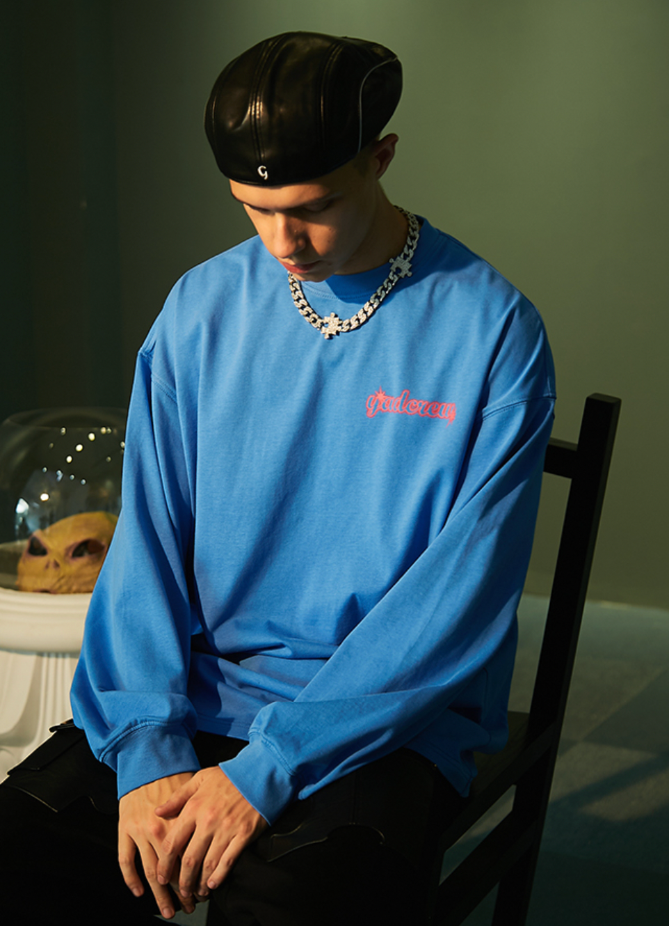 YADcrew Interstellar Puzzle Print Long Sleeved Tee