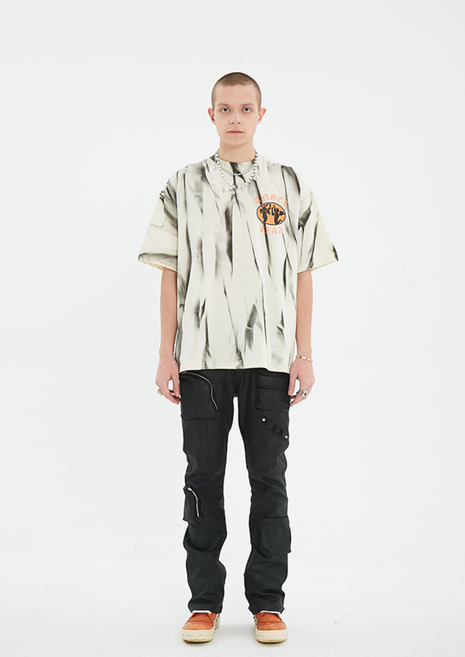 YADcrew X ROOT Tie Dye Print  Tee