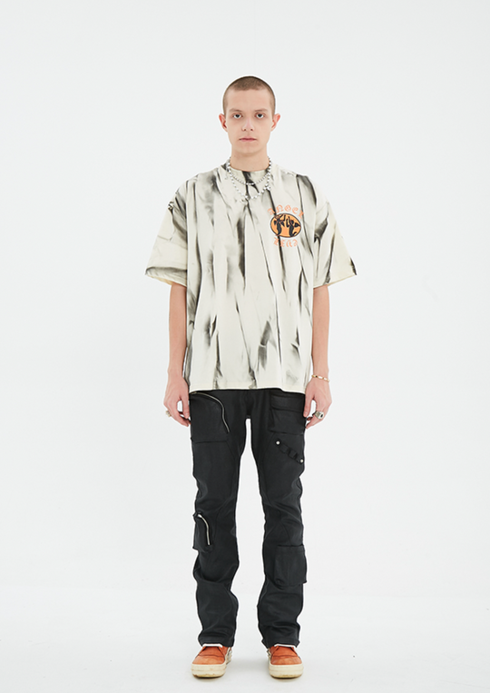 YADcrew X ROOT Tie Dye Print  Tee