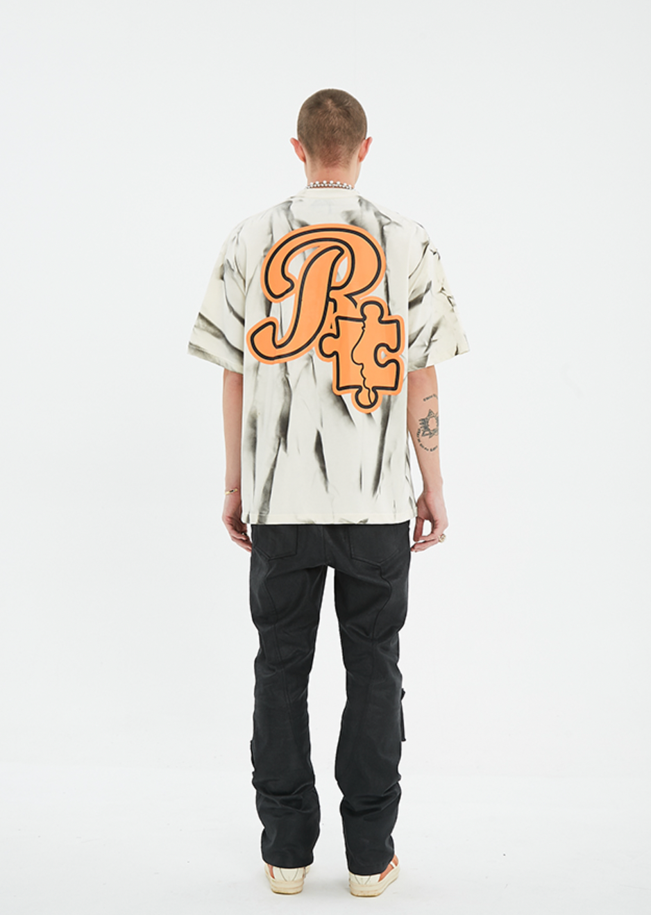 YADcrew X ROOT Tie Dye Print  Tee