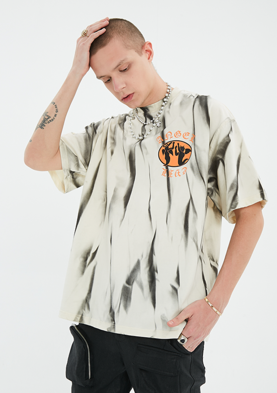 YADcrew X ROOT Tie Dye Print  Tee