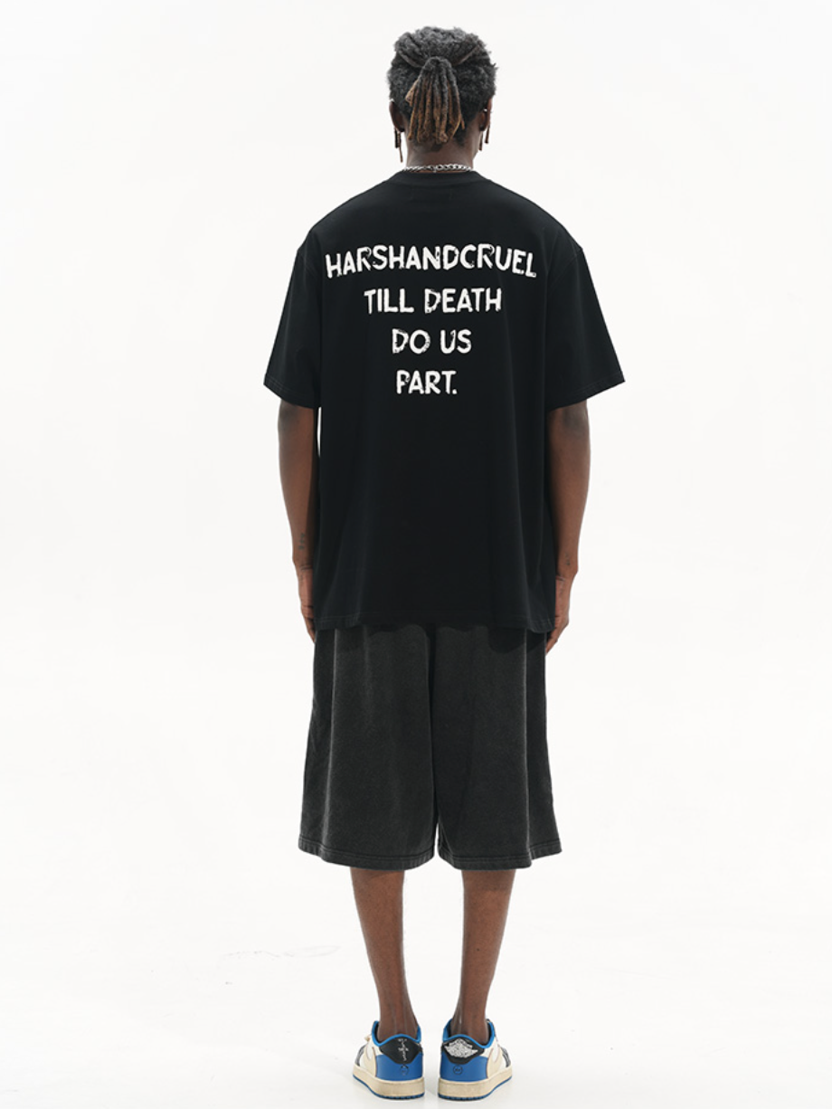 Harsh and Cruel TPU Loose Washed Shorts