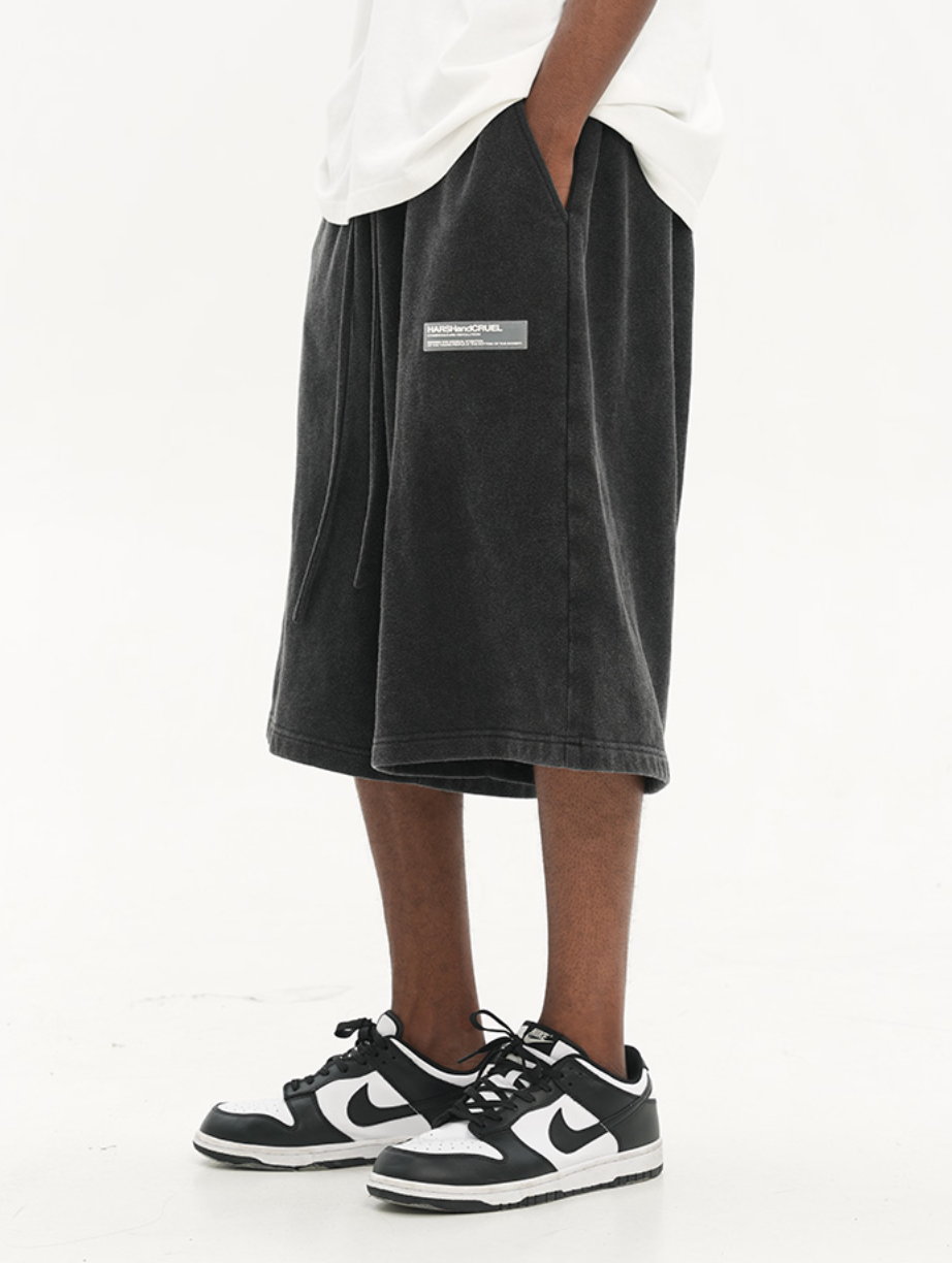 Harsh and Cruel TPU Loose Washed Shorts