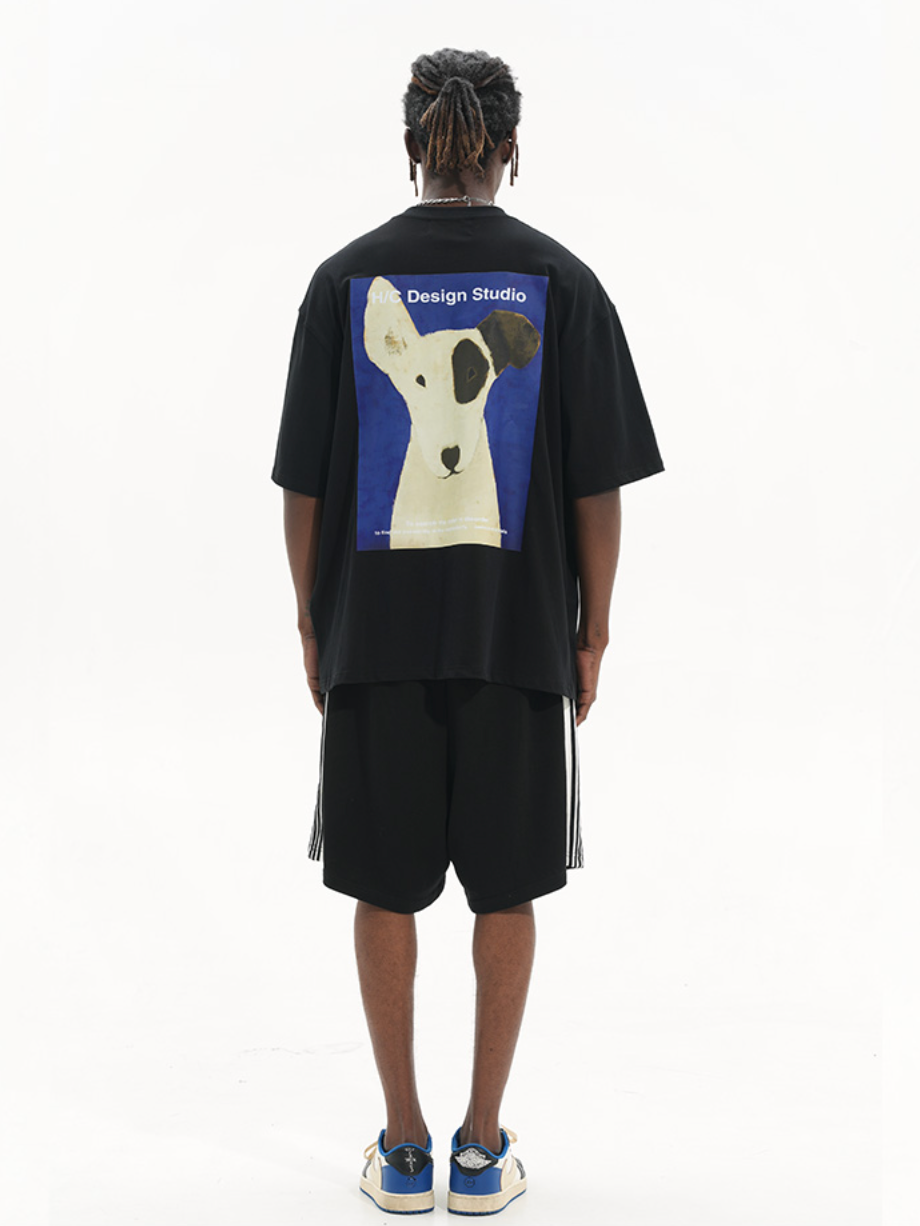 Harsh and Cruel Side Striped Basic Loose Shorts