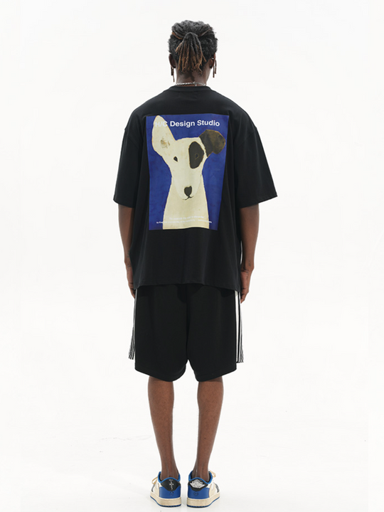 Harsh and Cruel Side Striped Basic Loose Shorts