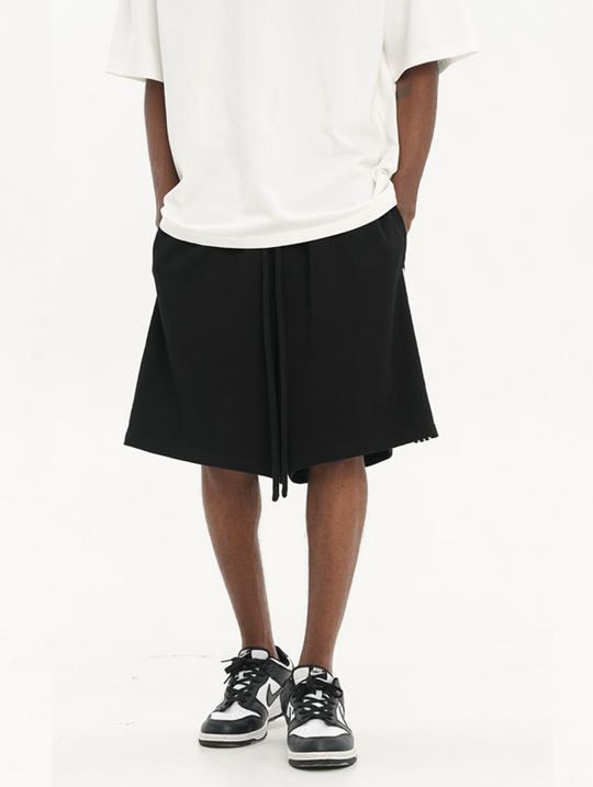 Harsh and Cruel Side Striped Basic Loose Shorts