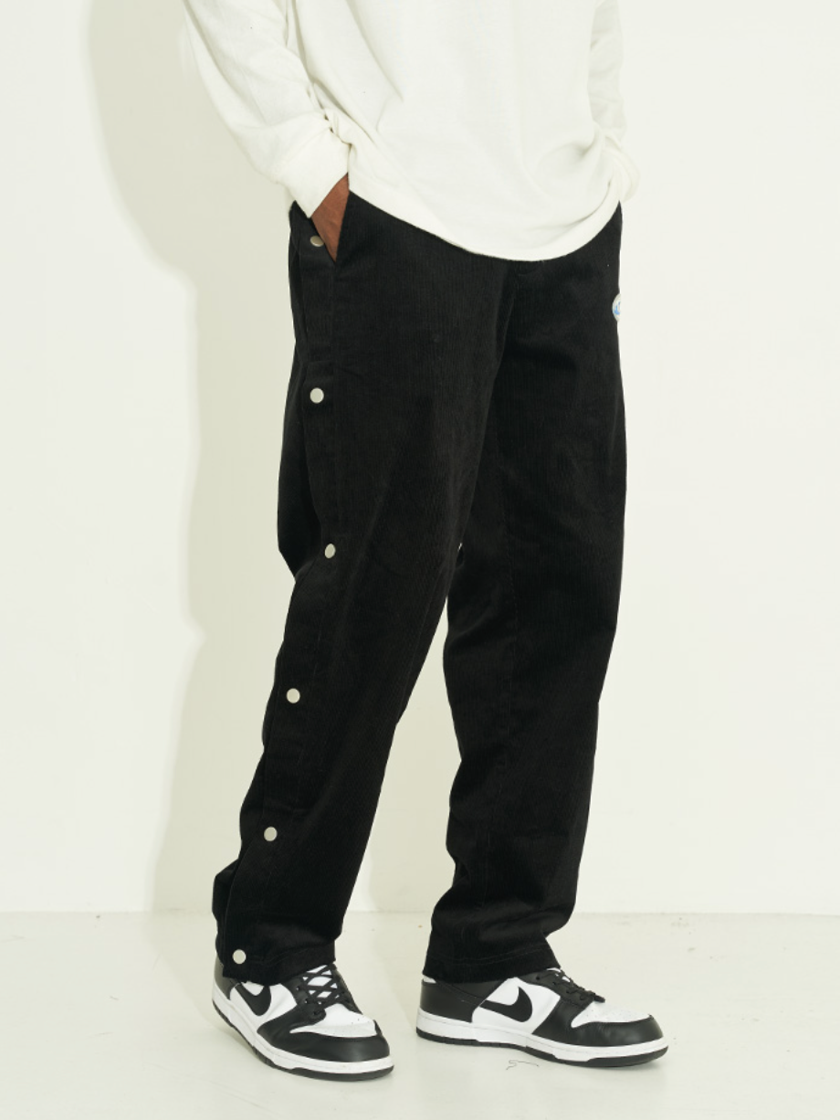 Harsh and Cruel Side Breasted Corduroy Trousers