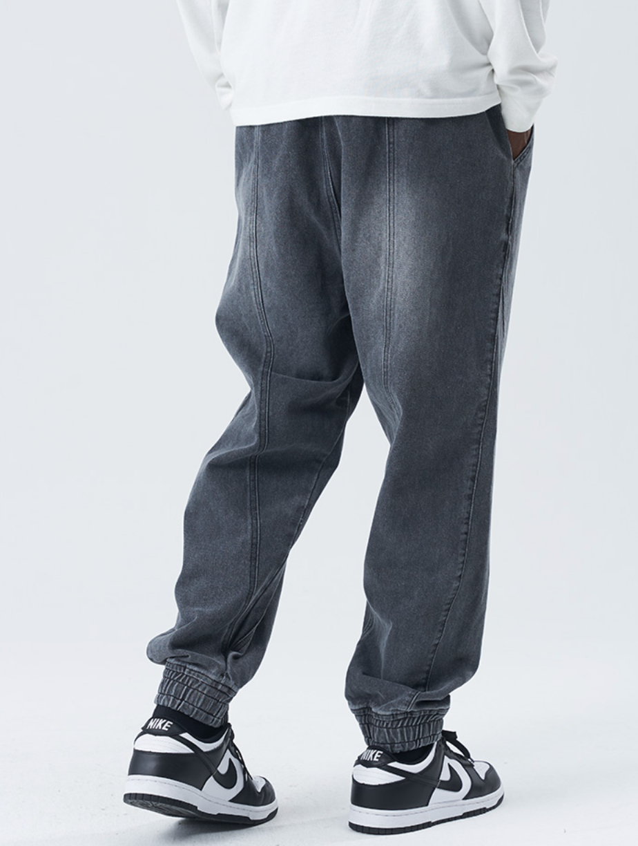 Harsh and Cruel Split Beam Foot Wash Casual Jeans