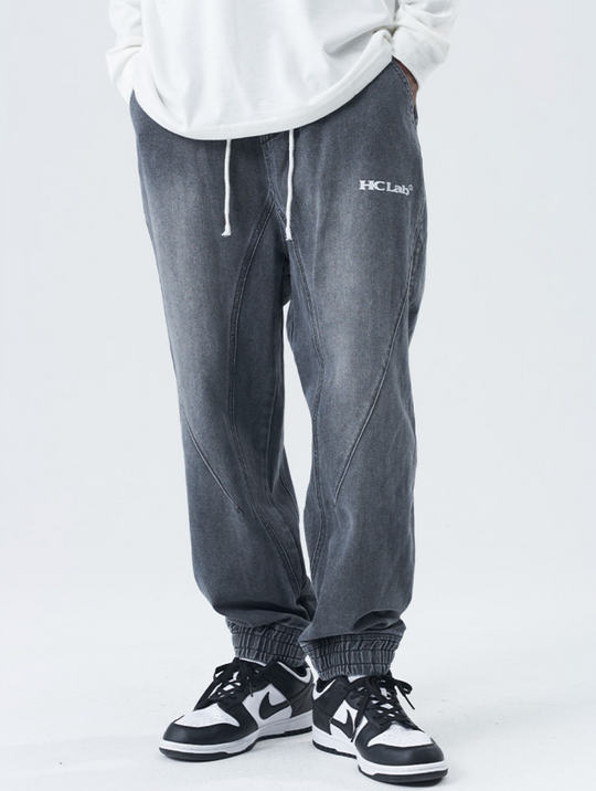 Harsh and Cruel Split Beam Foot Wash Casual Jeans