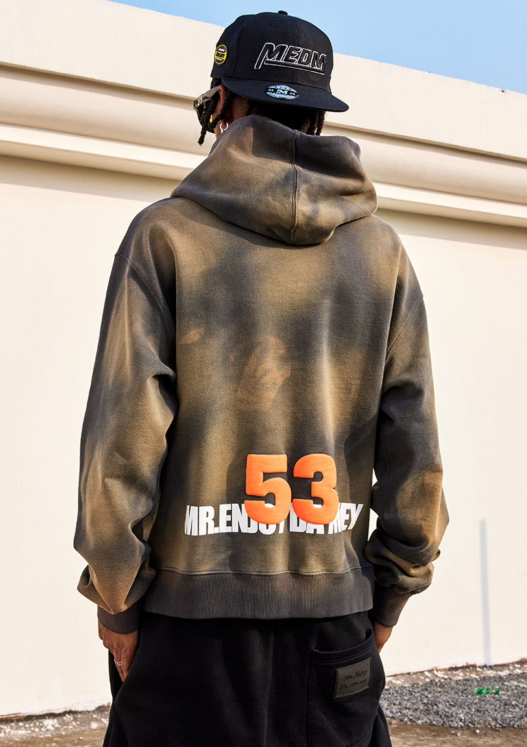 MEDM Tie Dye Logo Hoodie