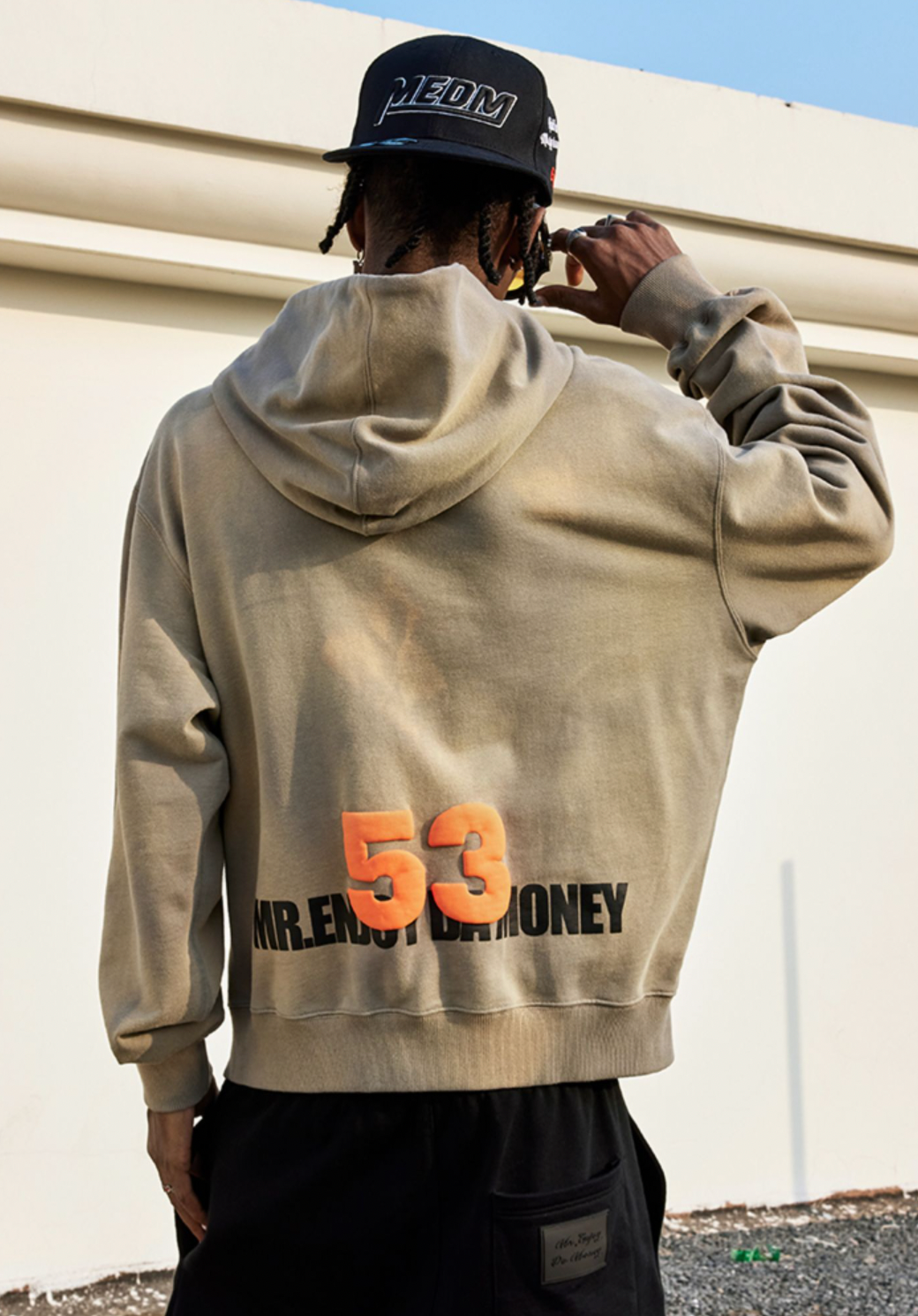 MEDM Tie Dye Logo Hoodie